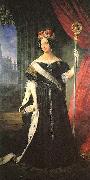 unknow artist Portrait of Maria Theresa of Austria-Teschen Queen of the Two Sicilies France oil painting artist